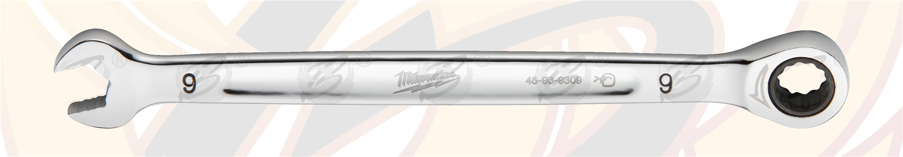 Milwaukee 9mm 144 Teeth Maxbite Ratchet Spanner ( Single ) ( 4932471502 )