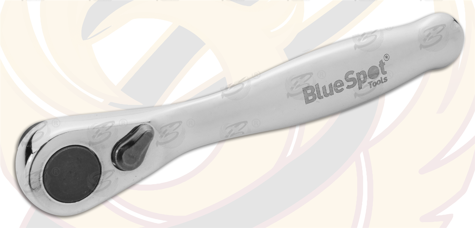 BlueSpot Mini 1/4" Drive 72 Tooth Power Bit Holder ( Ratchet Handle ) ( 02030 )