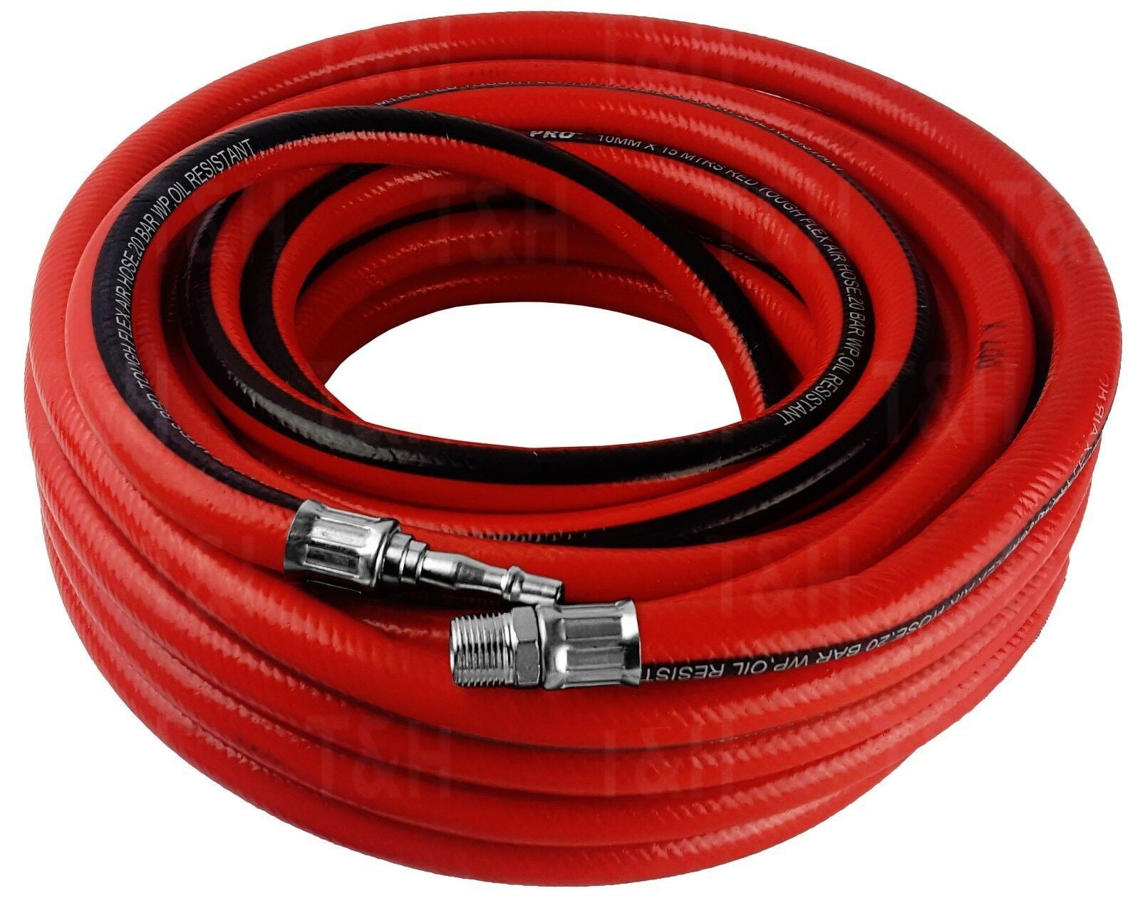 US PRO 15M ( 50FT ) 3/8" BSPT AIR LINE HOSE