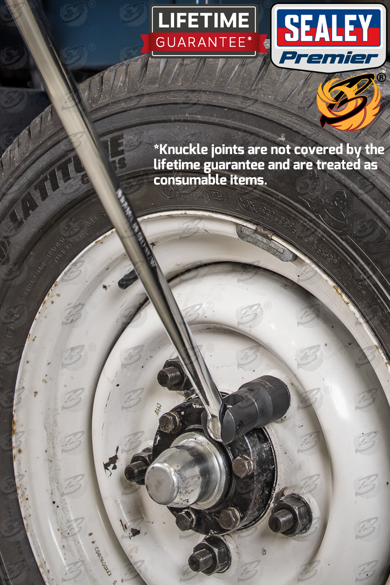 Sealey Breaker Bar 1/2"Sq Drive 750mm - Hi-Vis ( AK7307HV )