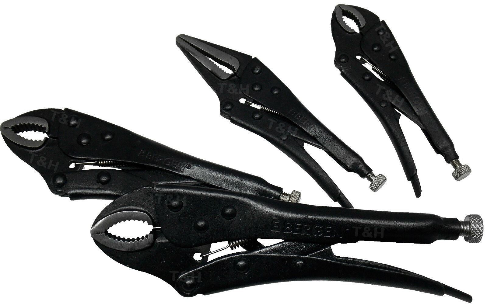 US PRO 4PCS LOCKING PLIER SET