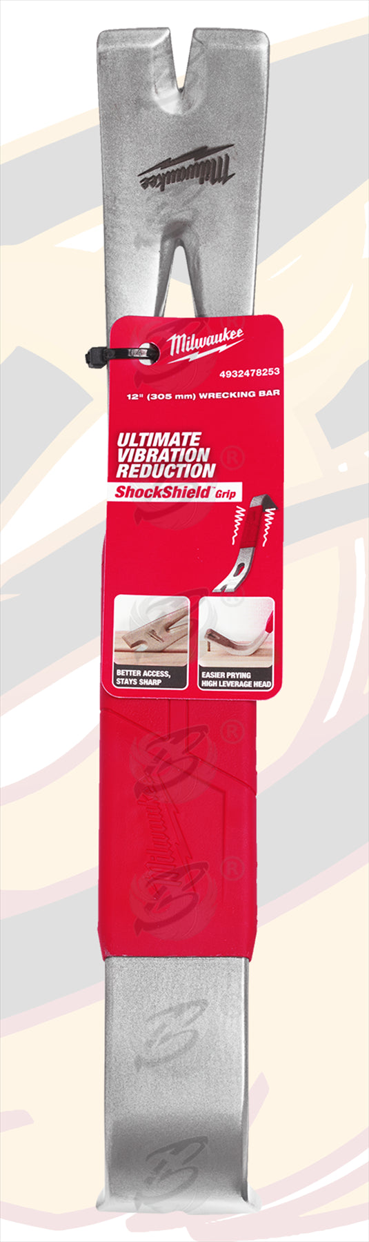 MILWAUKEE 12" WRECKING BAR ( PRY BAR )