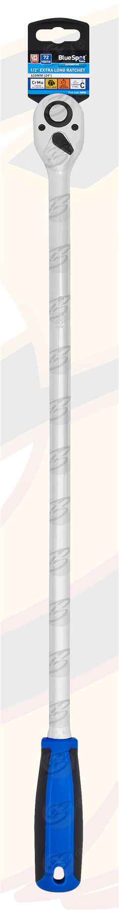 BlueSpot 1/2" Drive 24" Long 72 Tooth Extra Long Ratchet Handle ( 02036 )
