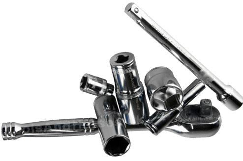 US Pro 50 Piece 3/8" Drive Metric & Af Socket Set 6mm - 19mm ( 1370 )