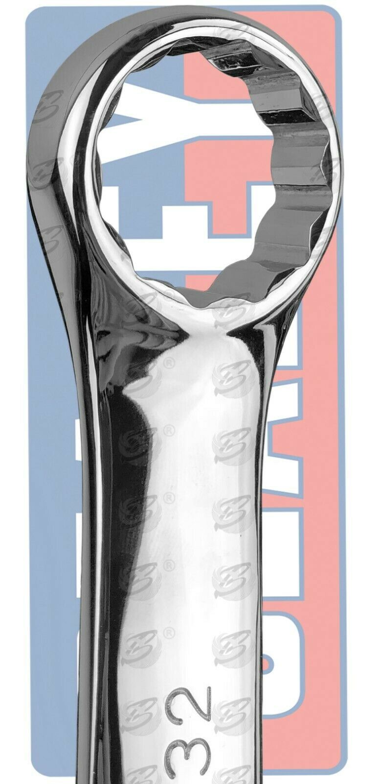 SEALEY 12PCS JUMBO COMBINATION SPANNER SET 20MM - 32MM