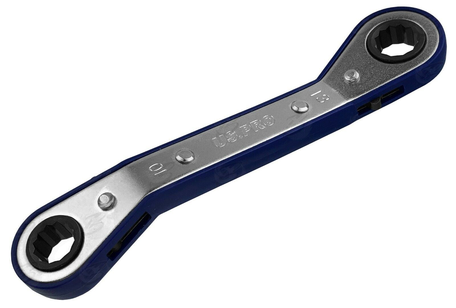US PRO 10MM x 13MM OFFSET RATCHET SPANNERS