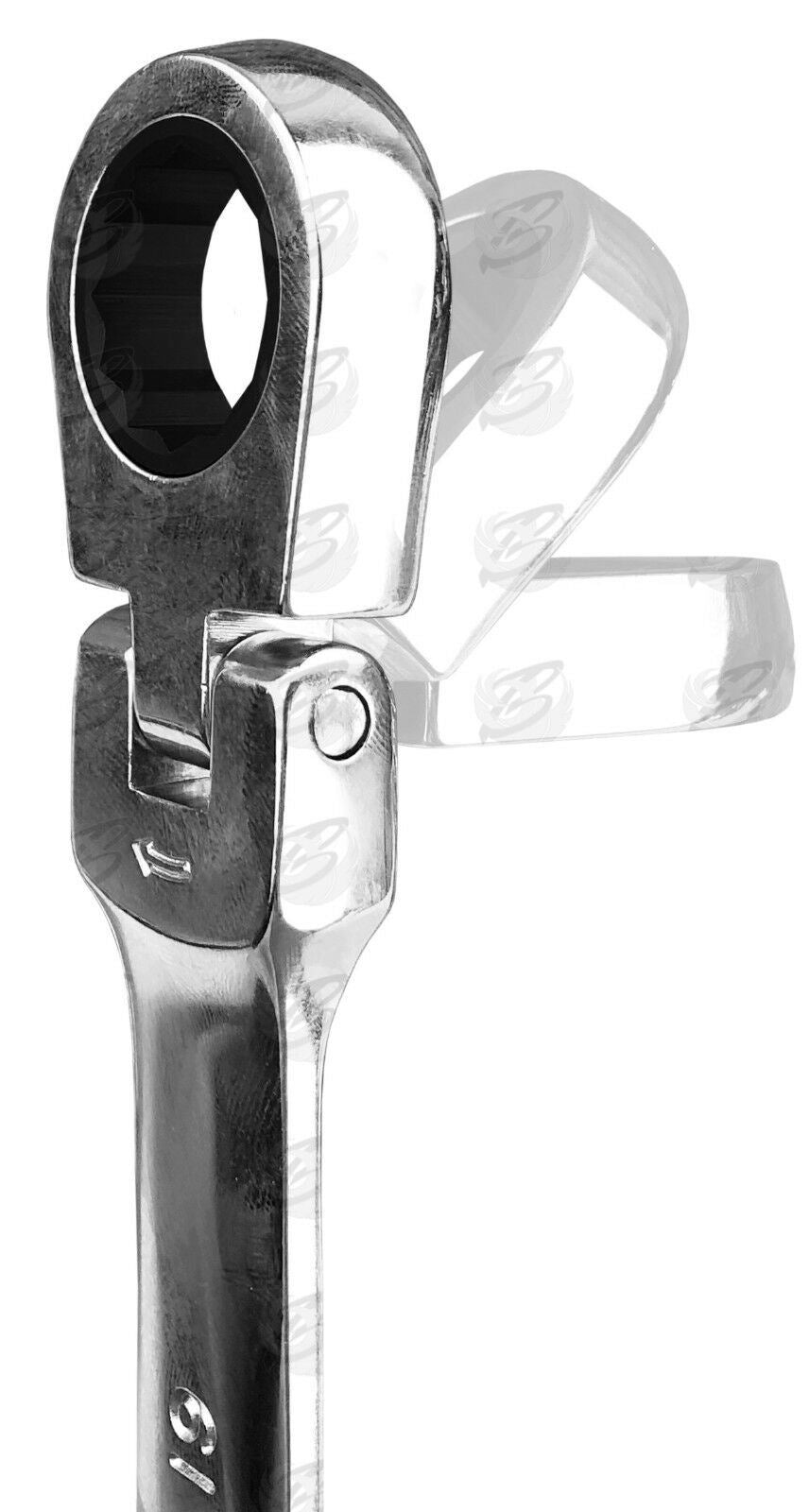 US PRO 10PCS DOUBLE RING EXTRA LONG RATHCET AVIATION SPANNERS 8MM - 19MM