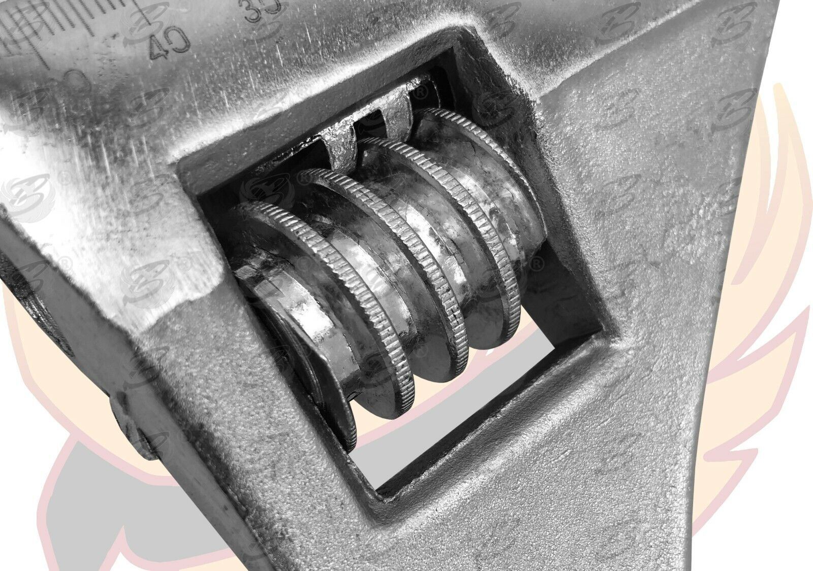 BlueSpot 18" Adjustable Wrench 06108