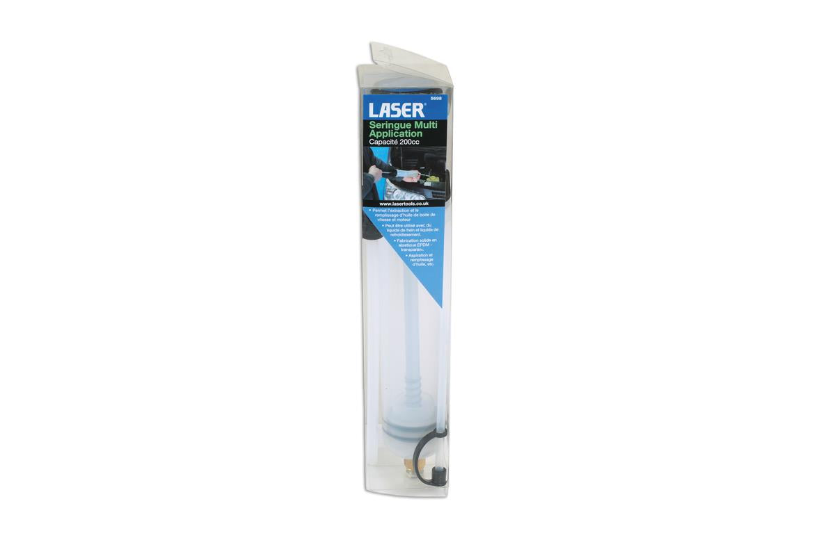 Laser 200cc Multi Purpose Oil Transfer Syringe 5698