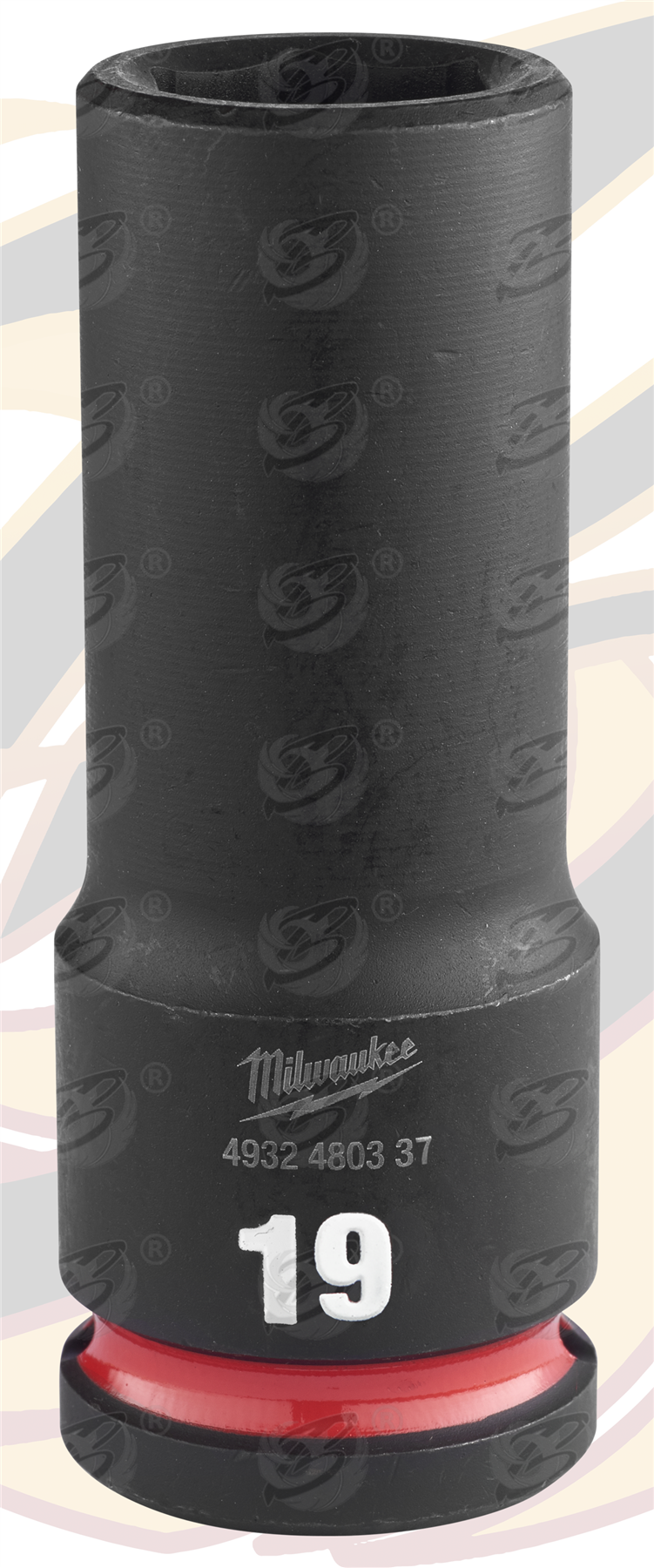 Milwaukee 19mm 1/2" Drive 6 Point Deep Impact Socket ( 4932480337 )
