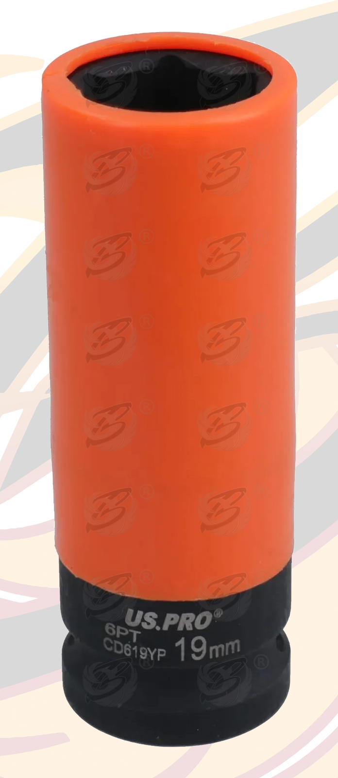 US Pro 19mm 1/2" Drive 6 Point Deep Impact Alloy Wheel Nut Socket ( 3759 )