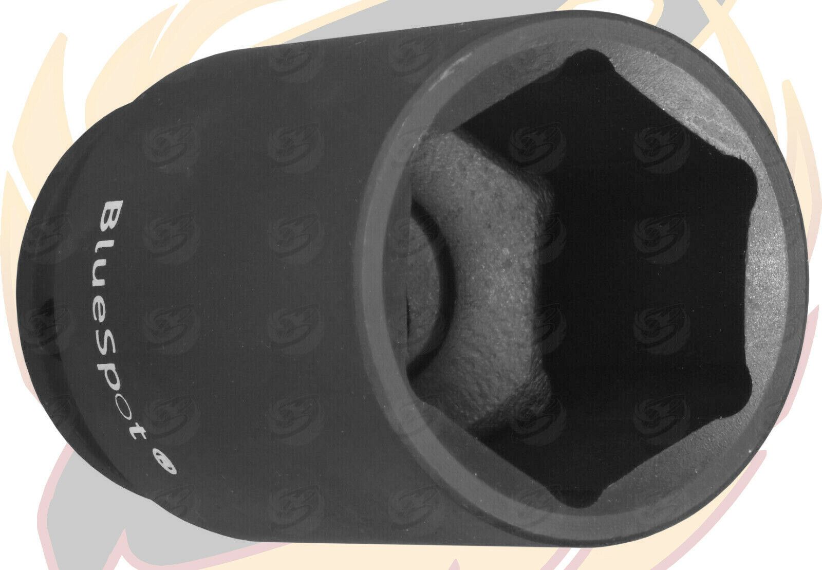 BLUESPOT 20PCS 1/2" DRIVE 6 POINT DEEP & SHALLOW IMPACT SOCKETS 10MM - 19MM