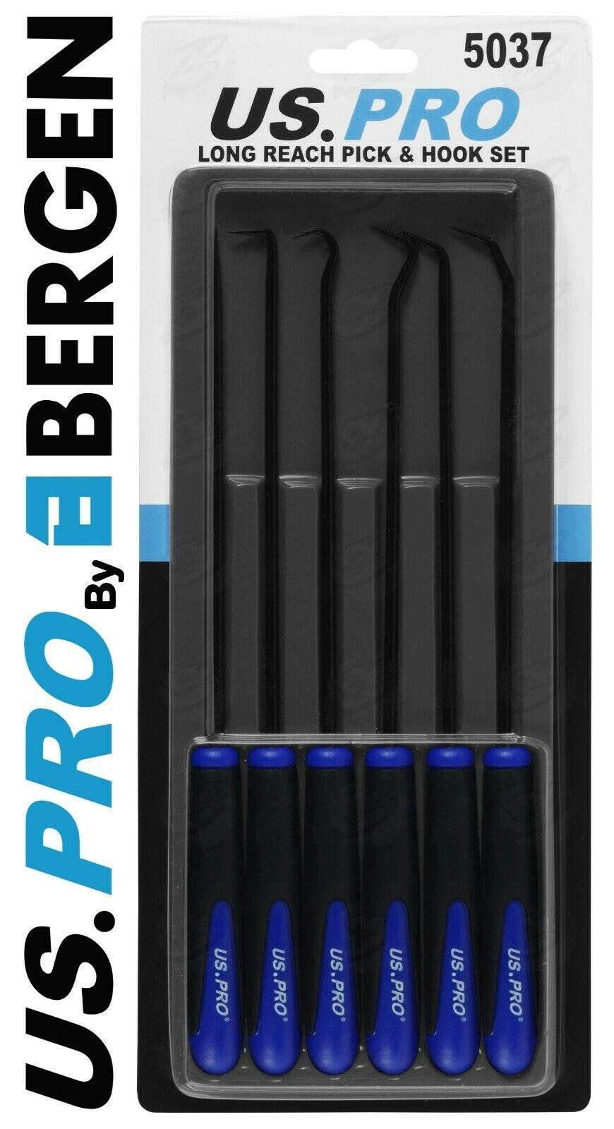 US PRO 6PCS LONG REACH HOOK & PICK SET