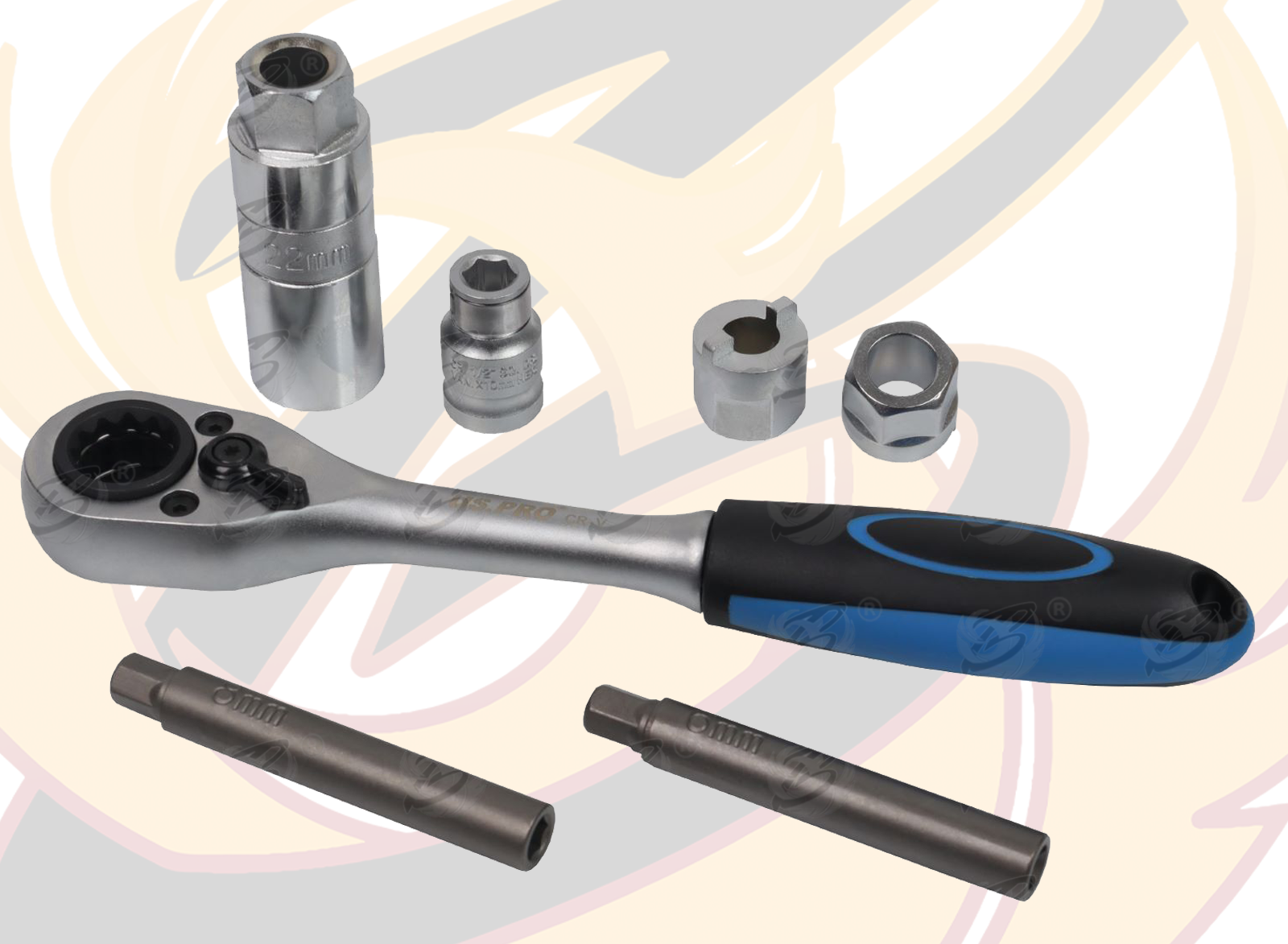 US Pro 43 Piece Shock Absorber Strut Nut Set 7148