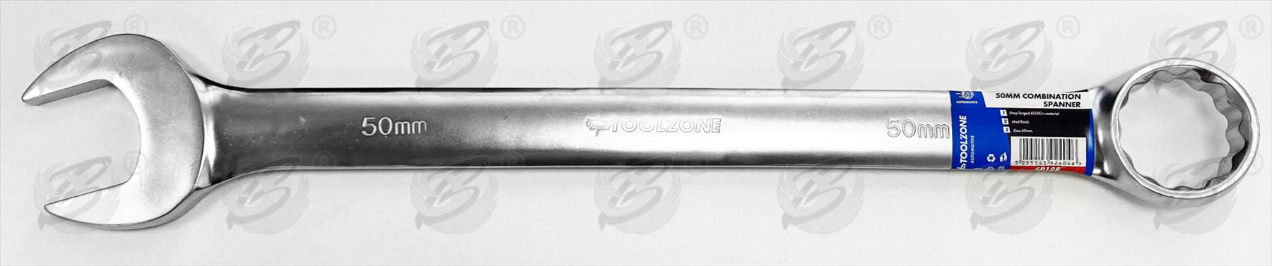 TOOLZONE 50MM JUMBO COMBINATION SPANNER ( SINGLE )