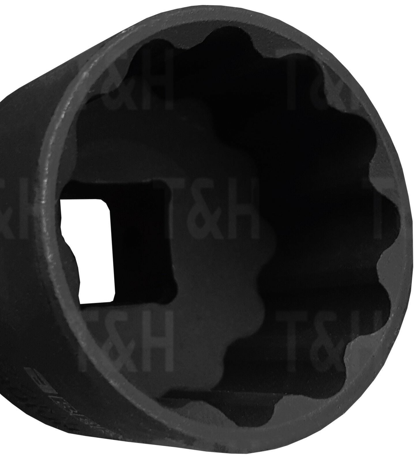 US PRO 5PCS 1/2" DRIVE 12 POINT IMPACT SOCKETS & BITS 24MM - 32MM & H14 - H17