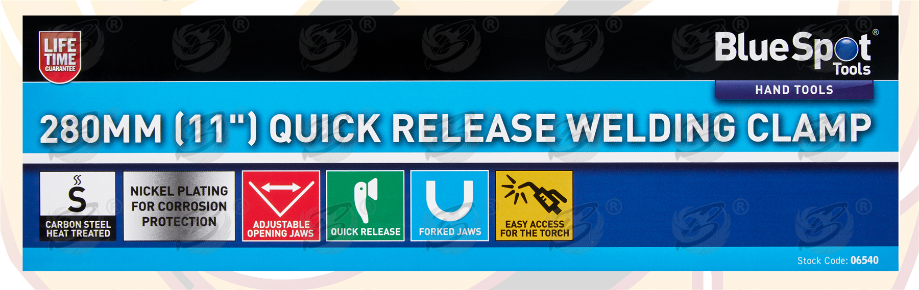 BlueSpot 280mm Quick Release Welding Clamp ( 06540 )