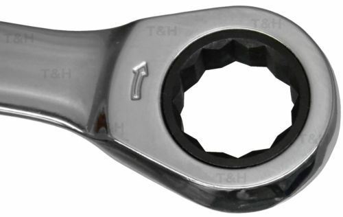 US PRO 12PCS COMBINATION RATCHET SPANNER SET 8MM - 19MM