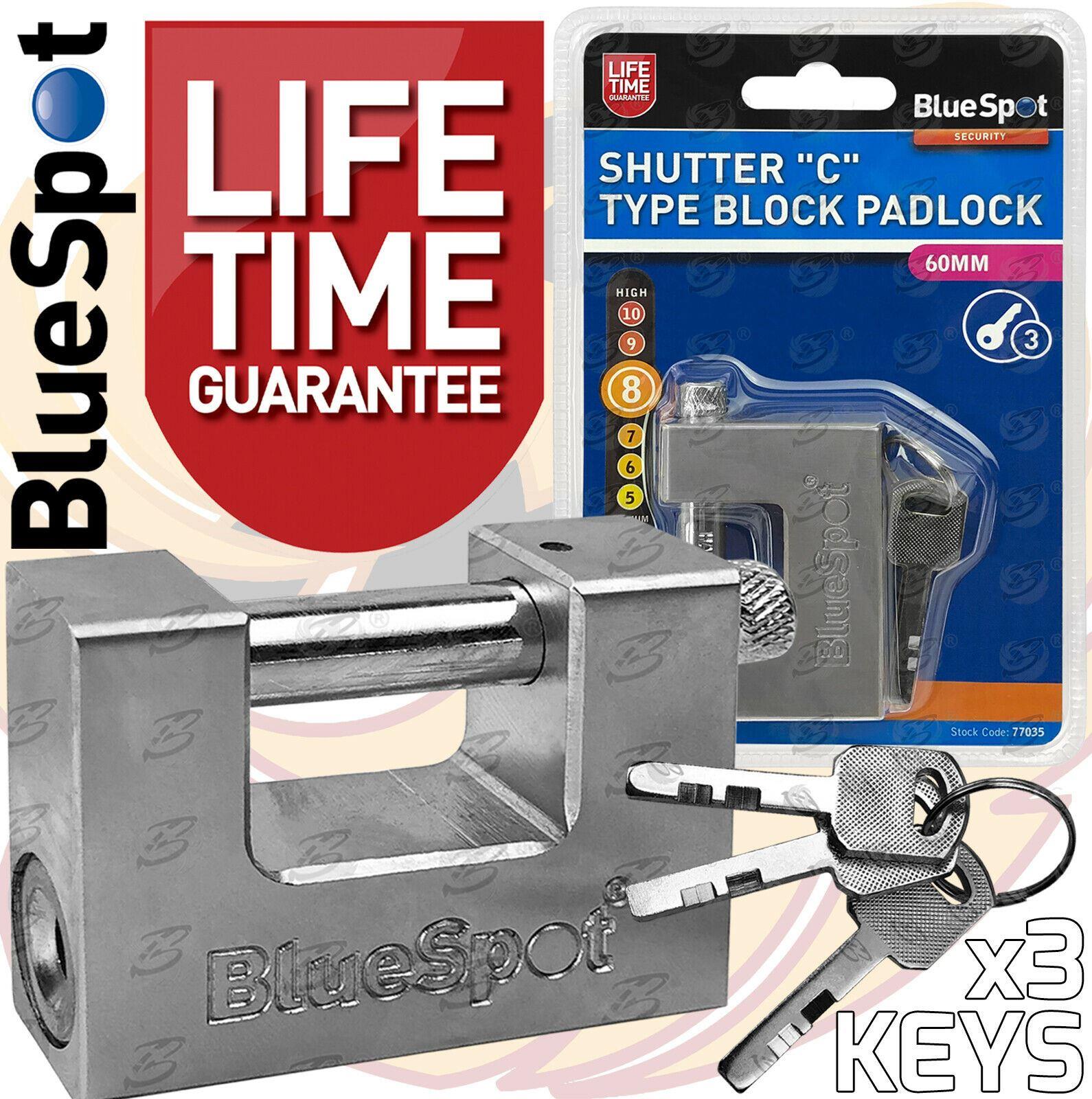BLUESPOT 60MM SHUTTER "C" TYPE / CONTAINER PADLOCK
