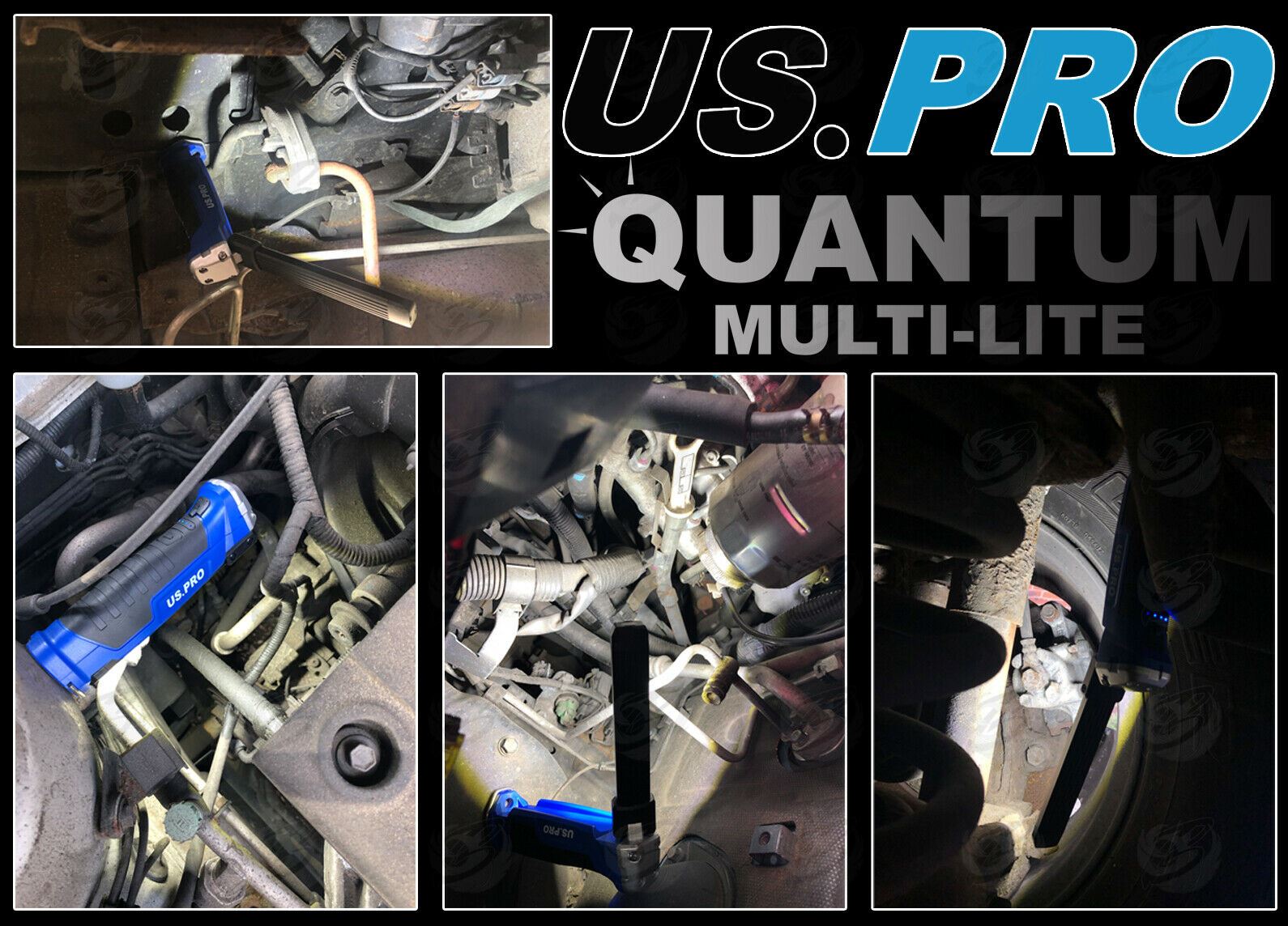 US PRO RECHARGEABLE LI - ION COB LED QUANTUM WORKLIGHT