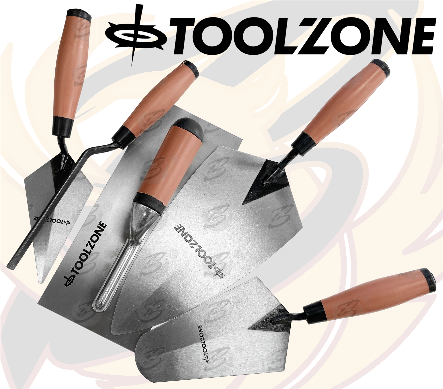 Toolzone 5 Piece Builders Trowel Set ( BL013 )