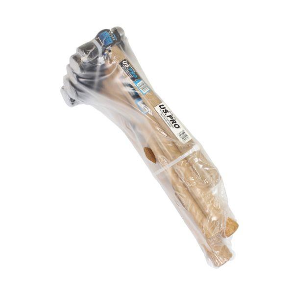Us Pro Set of 5 Ball Pein Hammers - Beech Wood Handle 4532