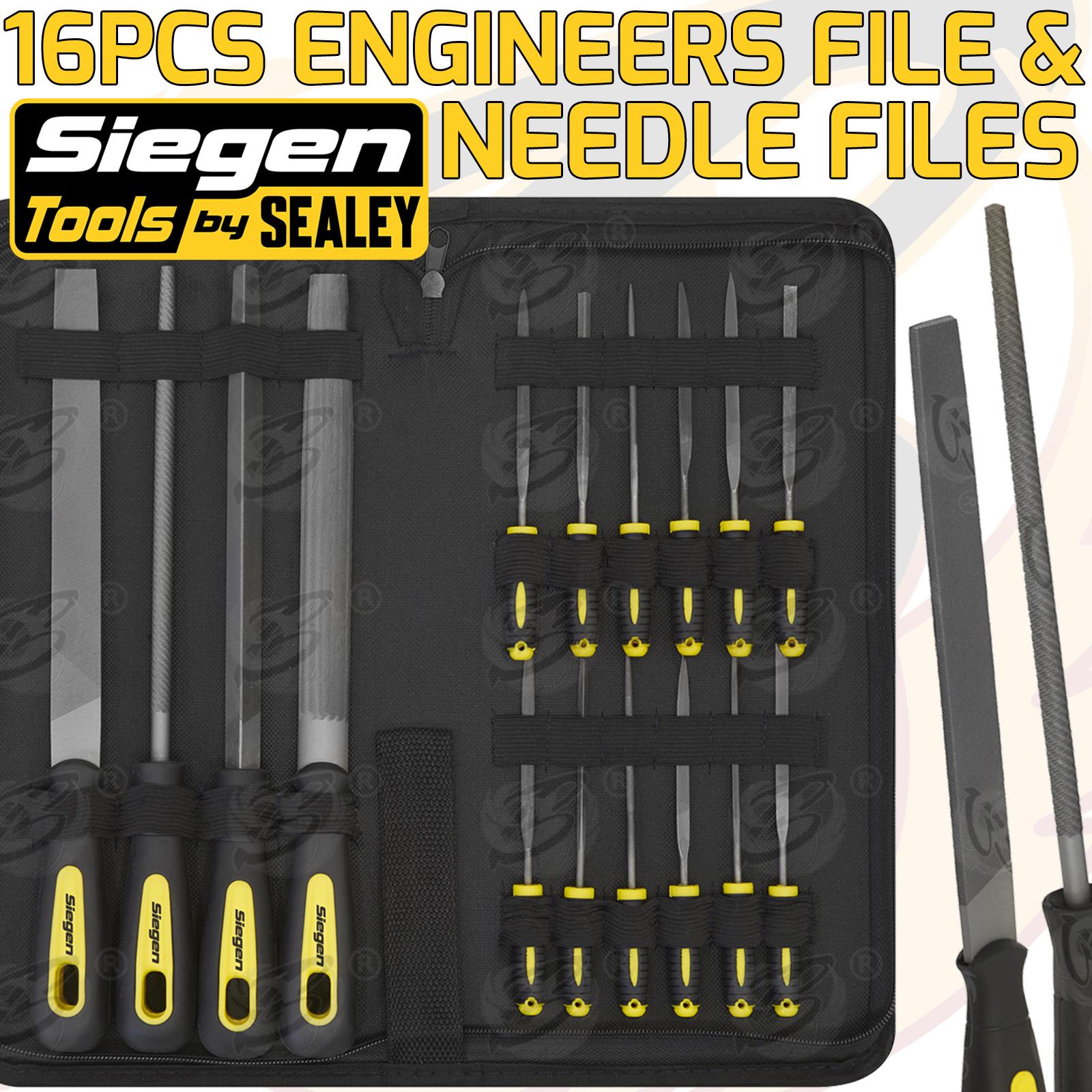 Siegen 16 Piece File & Needle Set S05781