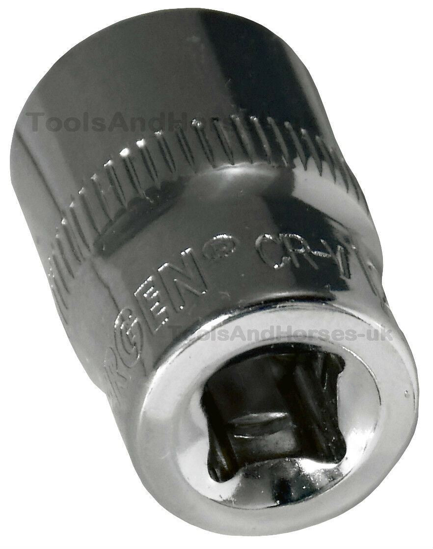 US PRO 15PCS 1/4" DRIVE 6 POINT SOCKET SET 4MM - 14MM