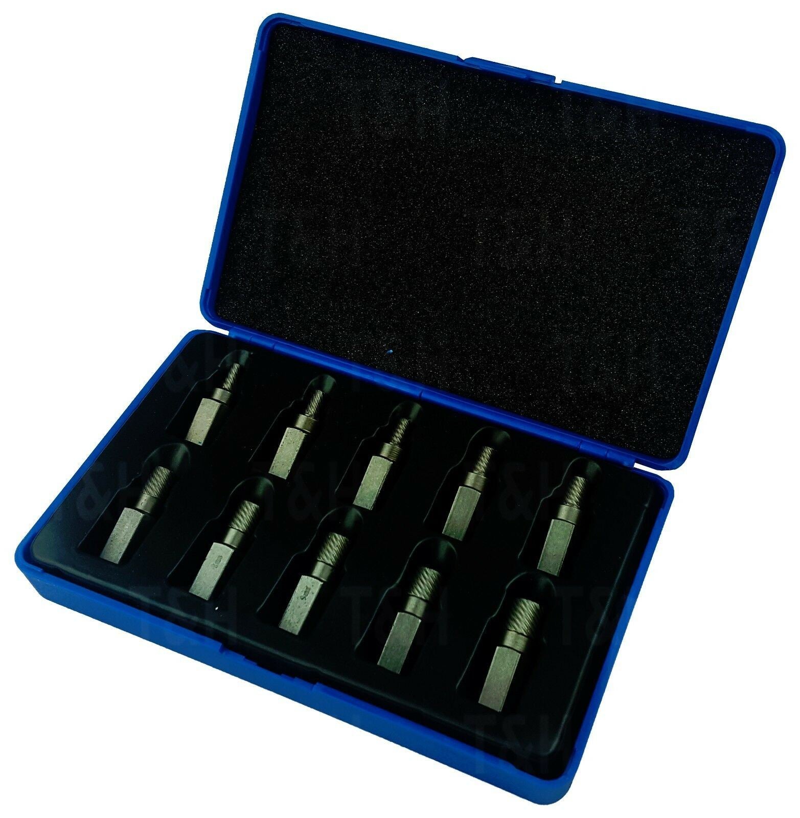 US Pro 10 Piece Screw Extractor Set 3mm - 11mm 2622