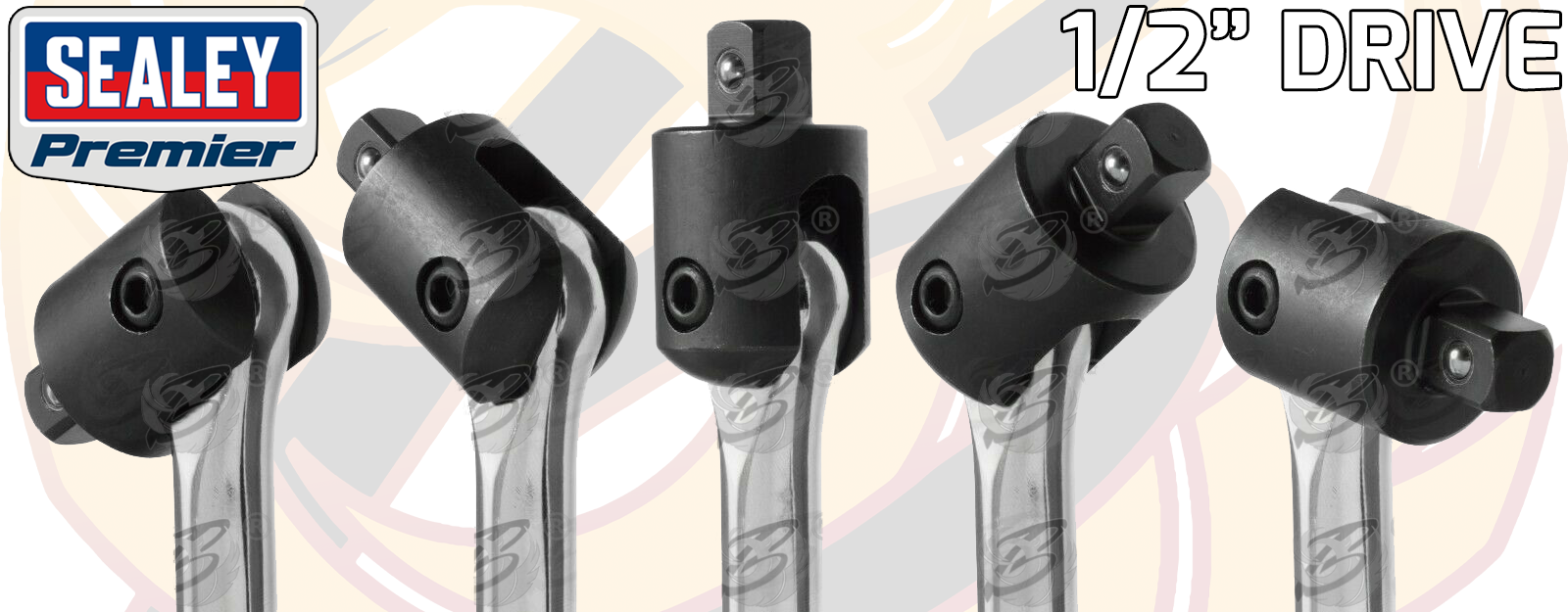 Sealey Breaker Bar 1/2"Sq Drive 750mm - Hi-Vis ( AK7307HV )