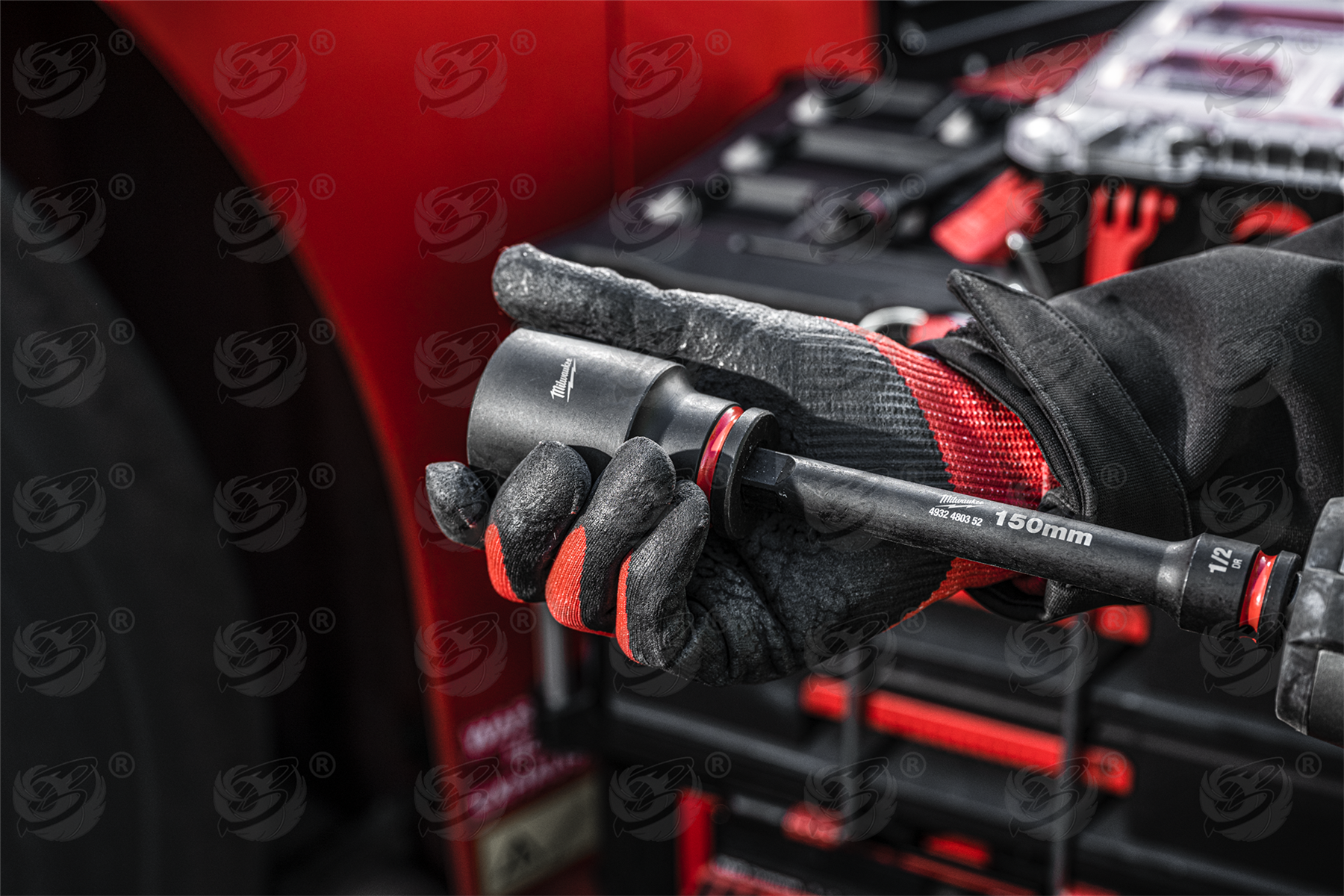 Milwaukee 10mm 1/2" Drive 6 Point Deep Impact Socket ( Single ) ( 4932480328 )