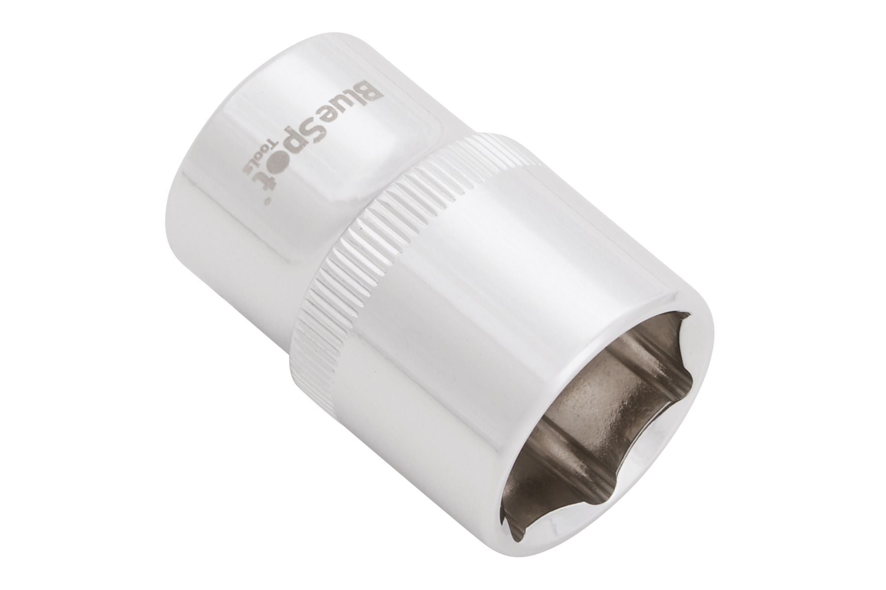 BlueSpot 19mm 1/2" Drive 6 Point Shallow Socket ( Single ) With A Manufacturers LifeTime Guarantee 01731