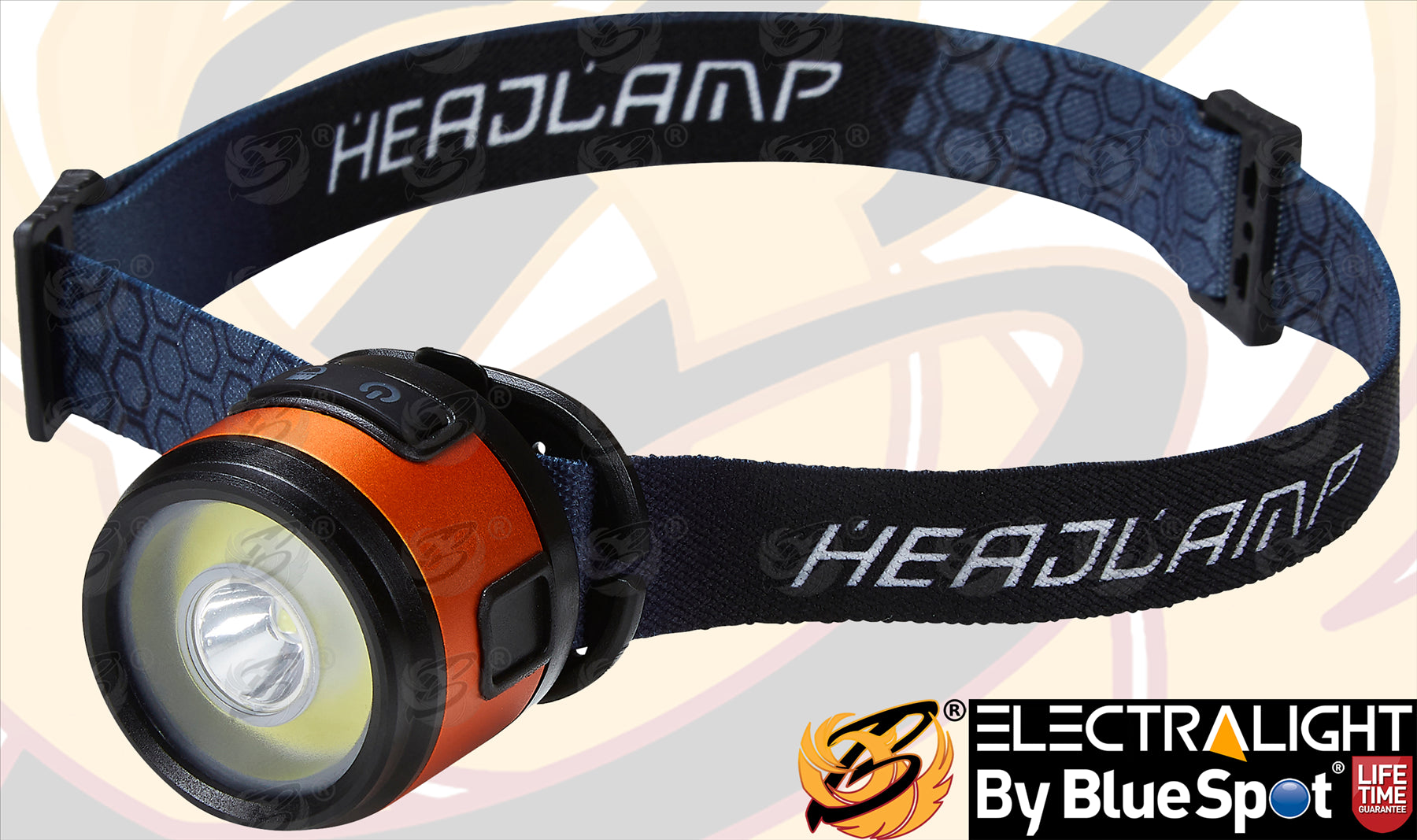 ELECTRALIGHT DETACHABLE MULTIFUNCTIONAL RECHARGEABLE HEADLAMP