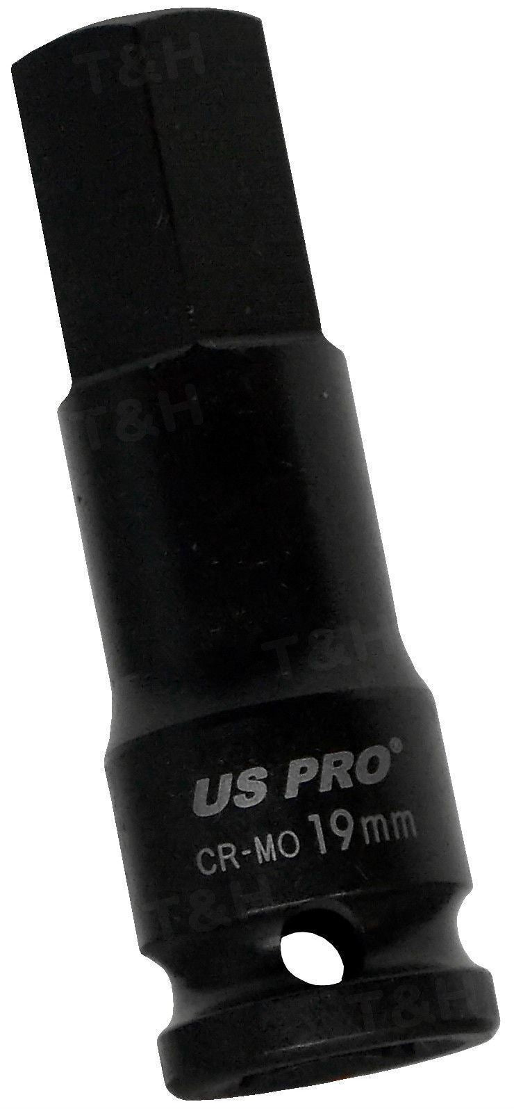 US Pro 8 Piece 1/2" Drive Impact Hex Bit Socket Set H5 - H19 1378