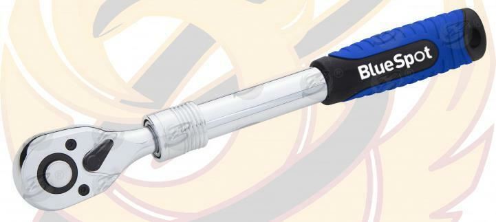 BlueSpot 1/2" Drive 72 Tooth Extendable Ratchet Handle ( 02027 )