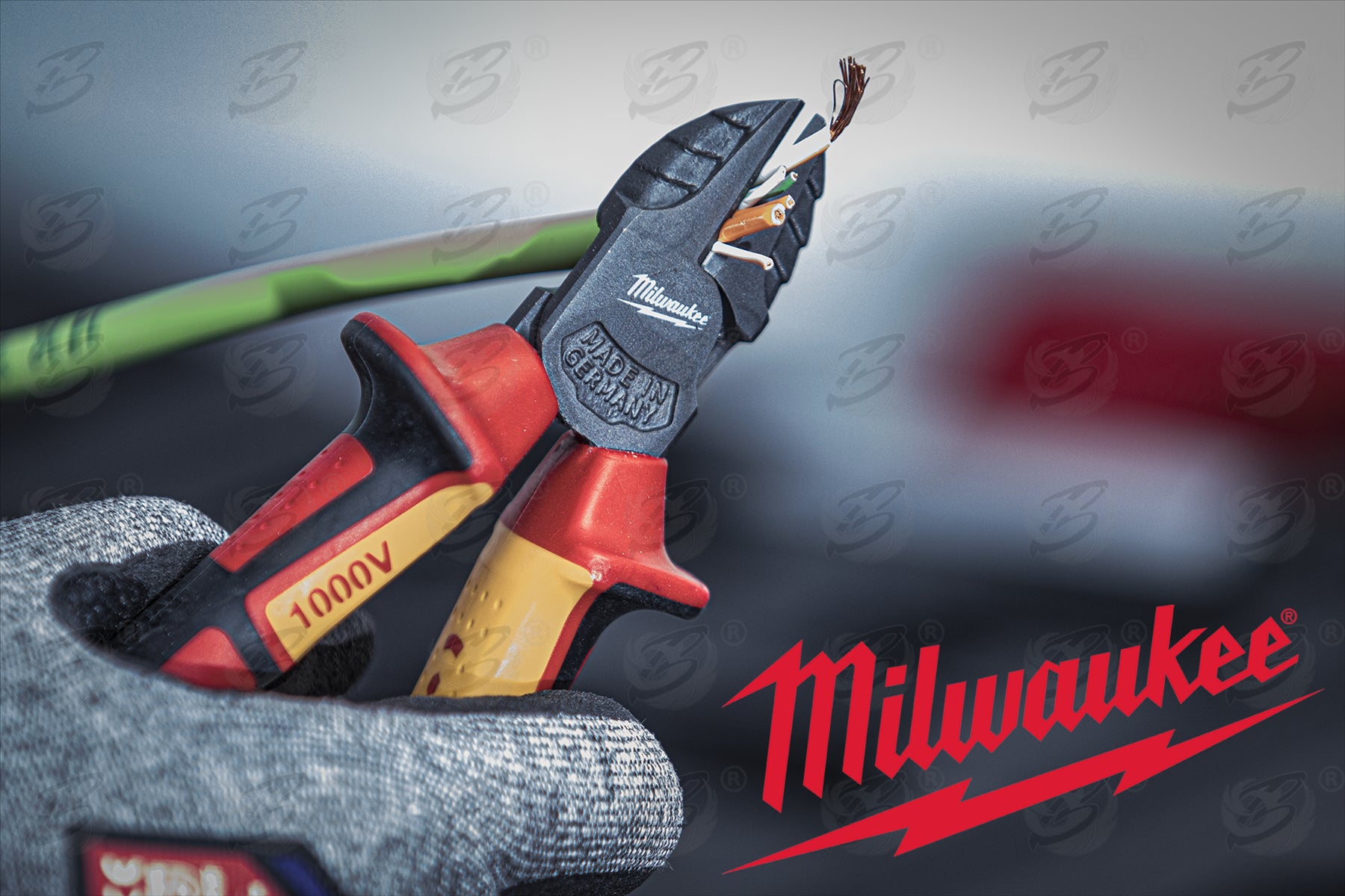 MILWAUKEE 1000V VDE DIAGONAL CUTTERS 160MM