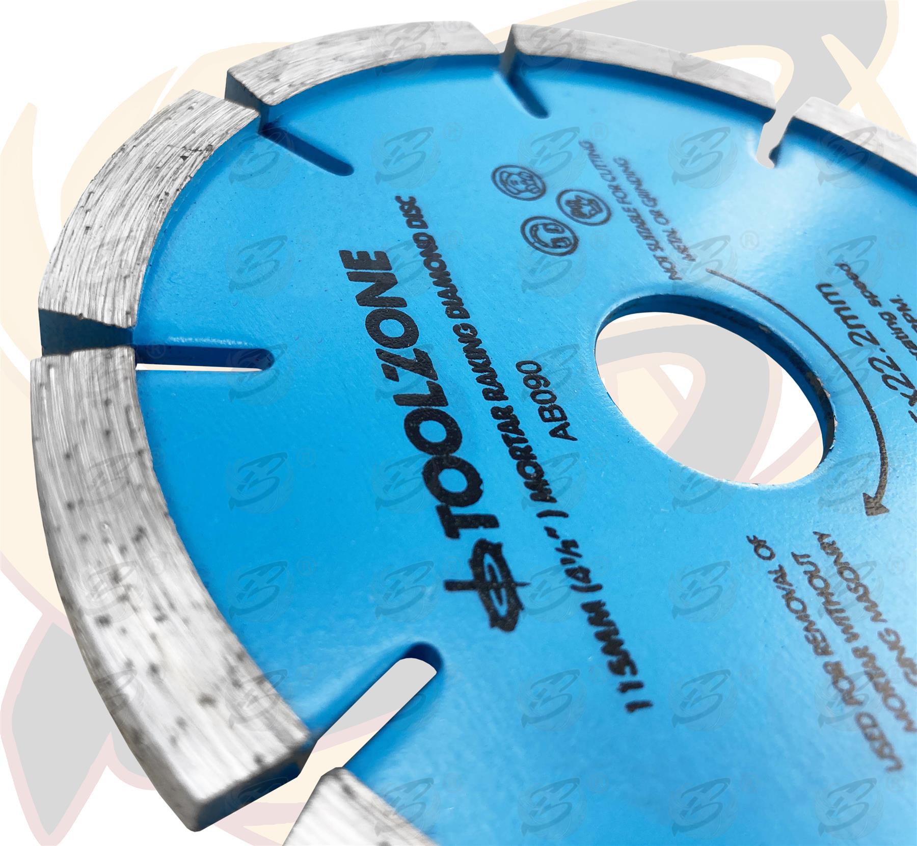 TOOLZONE 4.5" ( 115MM ) MORTAR RAKING DISC ( x 1 )