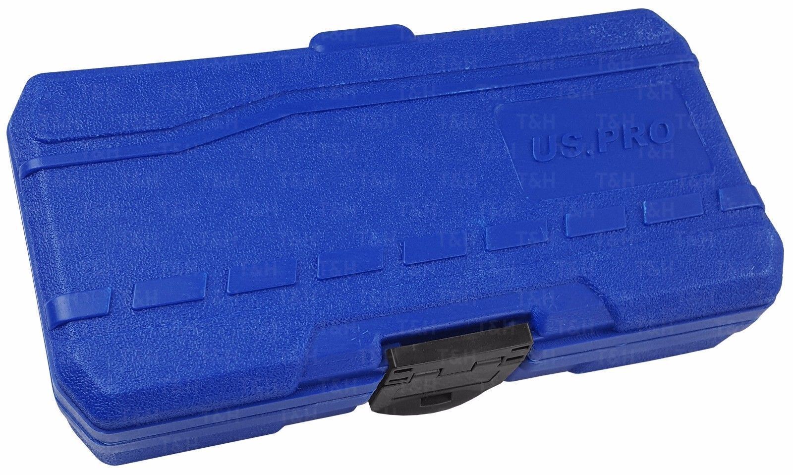 US Pro 8 Piece 1/2" Drive Impact Hex Bit Socket Set H5 - H19 1378