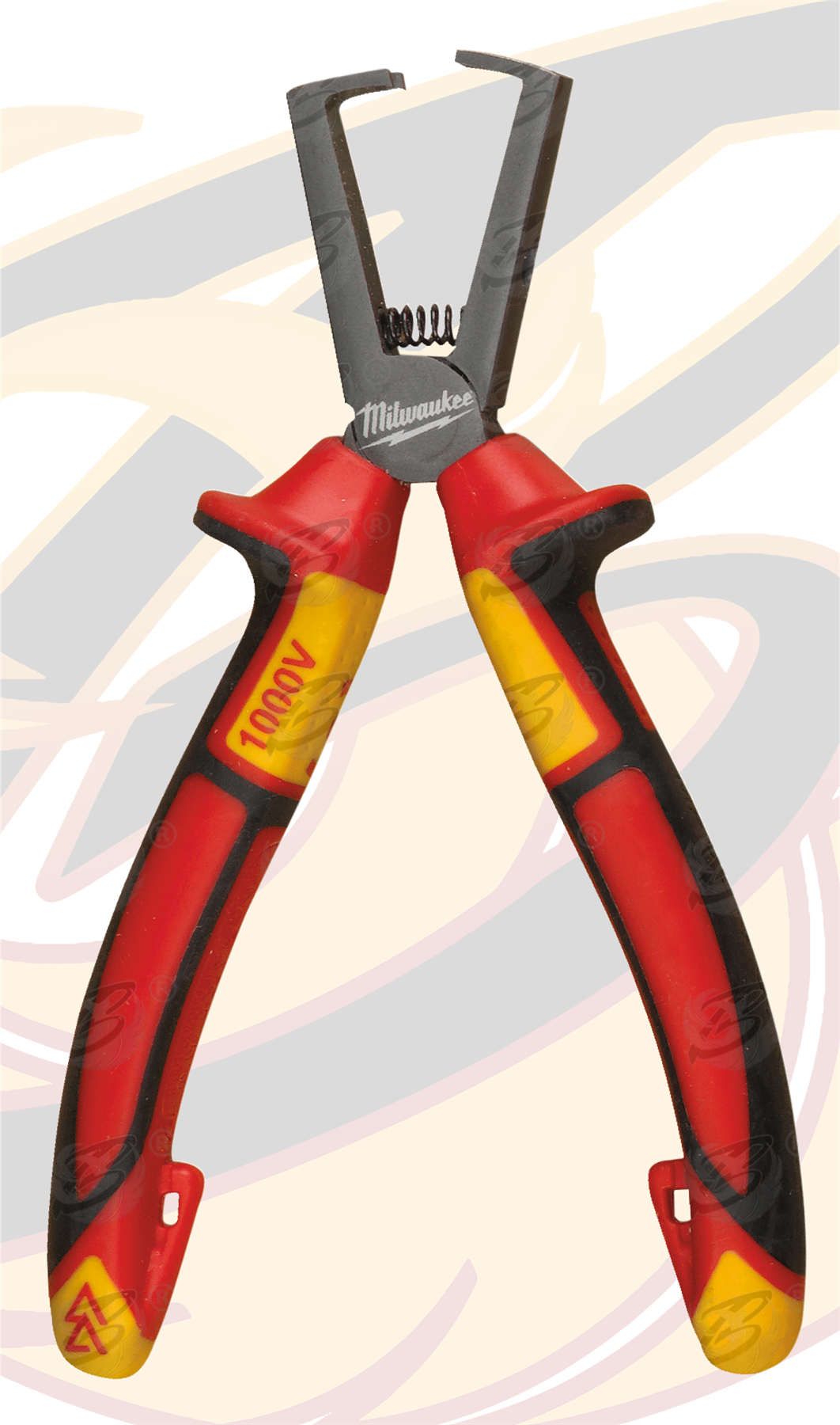 Milwaukee 1000V VDE Wire Stripping Pliers 160mm ( 4932464573 )