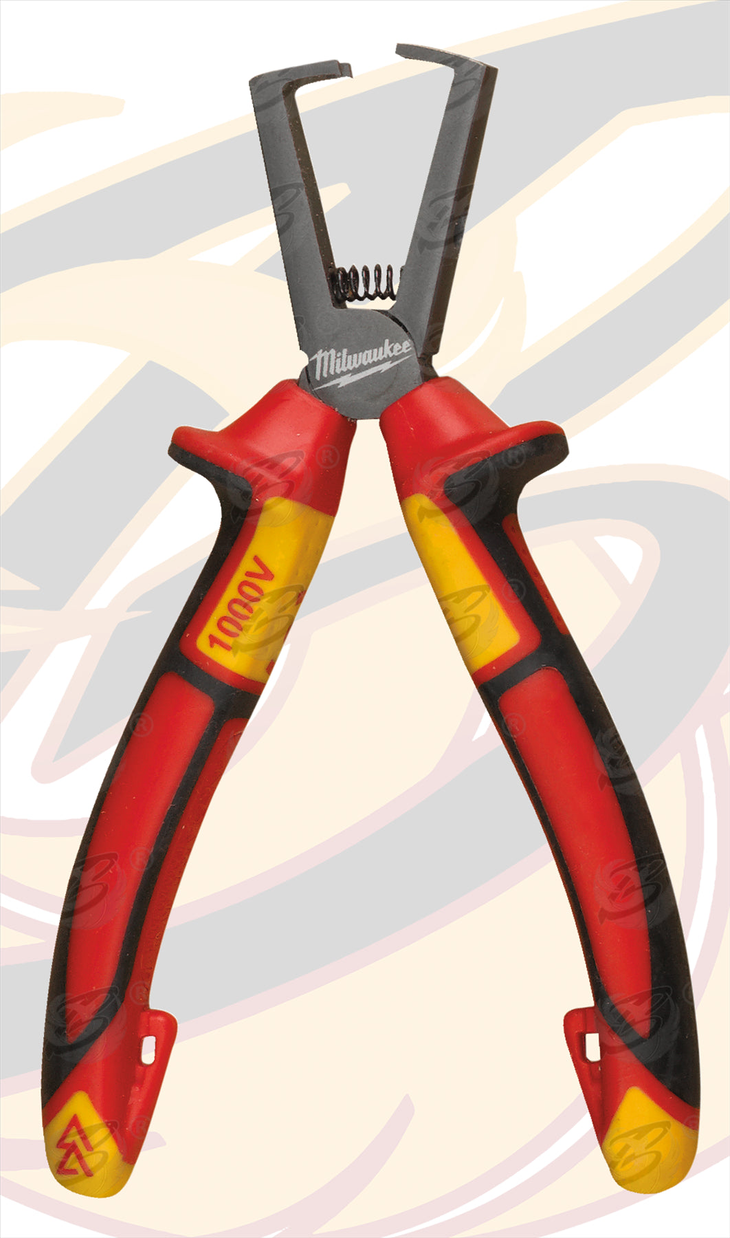 MILWAUKEE 1000V VDE WIRE STRIPPING PLIERS 160MM