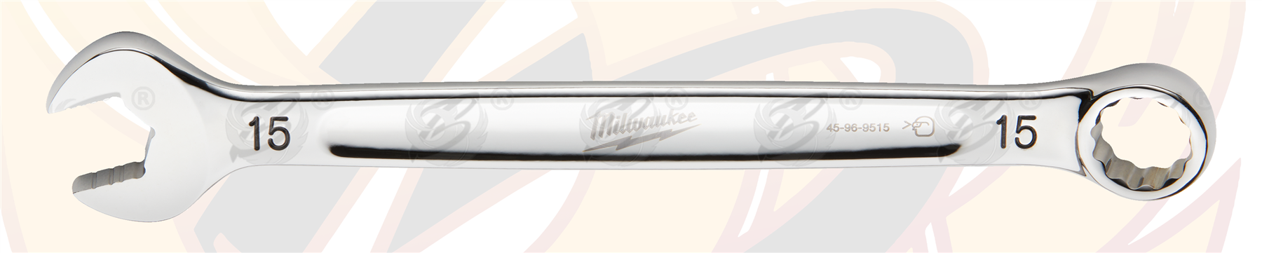 Milwaukee 15mm Maxbite Combination Spanner ( Single ) ( 4932471523 )