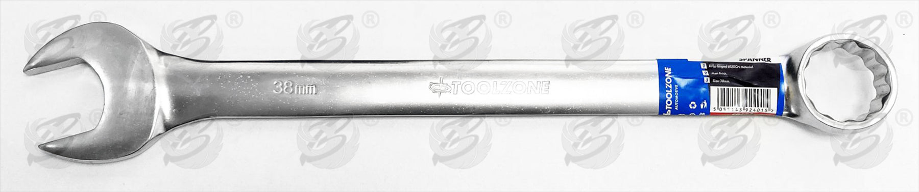 TOOLZONE 38MM JUMBO COMBINATION SPANNER ( SINGLE )