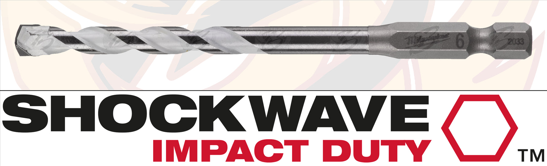 MILWAUKEE 6mm x 100mm MULTI MATERIAL DRILL BIT