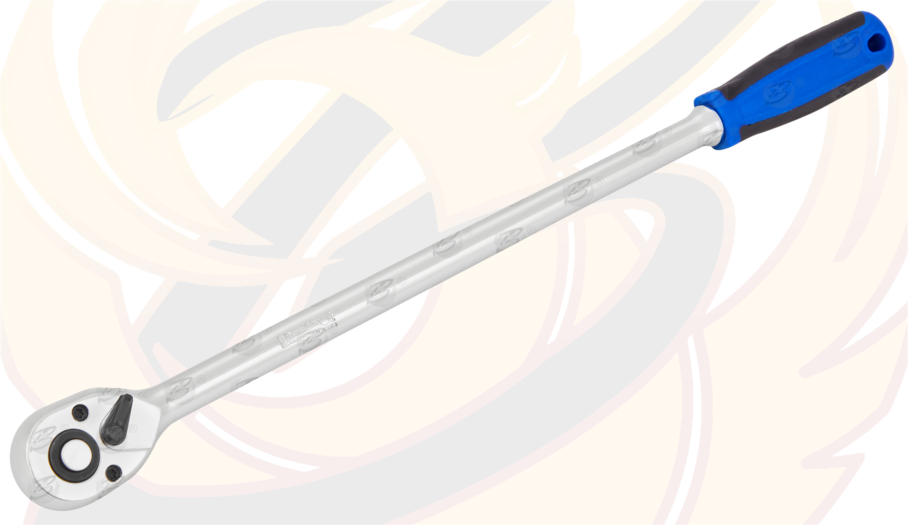 BlueSpot 1/4" Drive 12" Long 72 Tooth Extra Long Ratchet Handle ( 02034 )