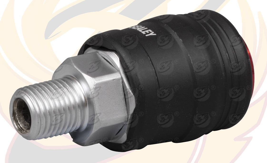 SEALEY HIGH FLOW COUPLING BODY MALE 1/4"BSPT