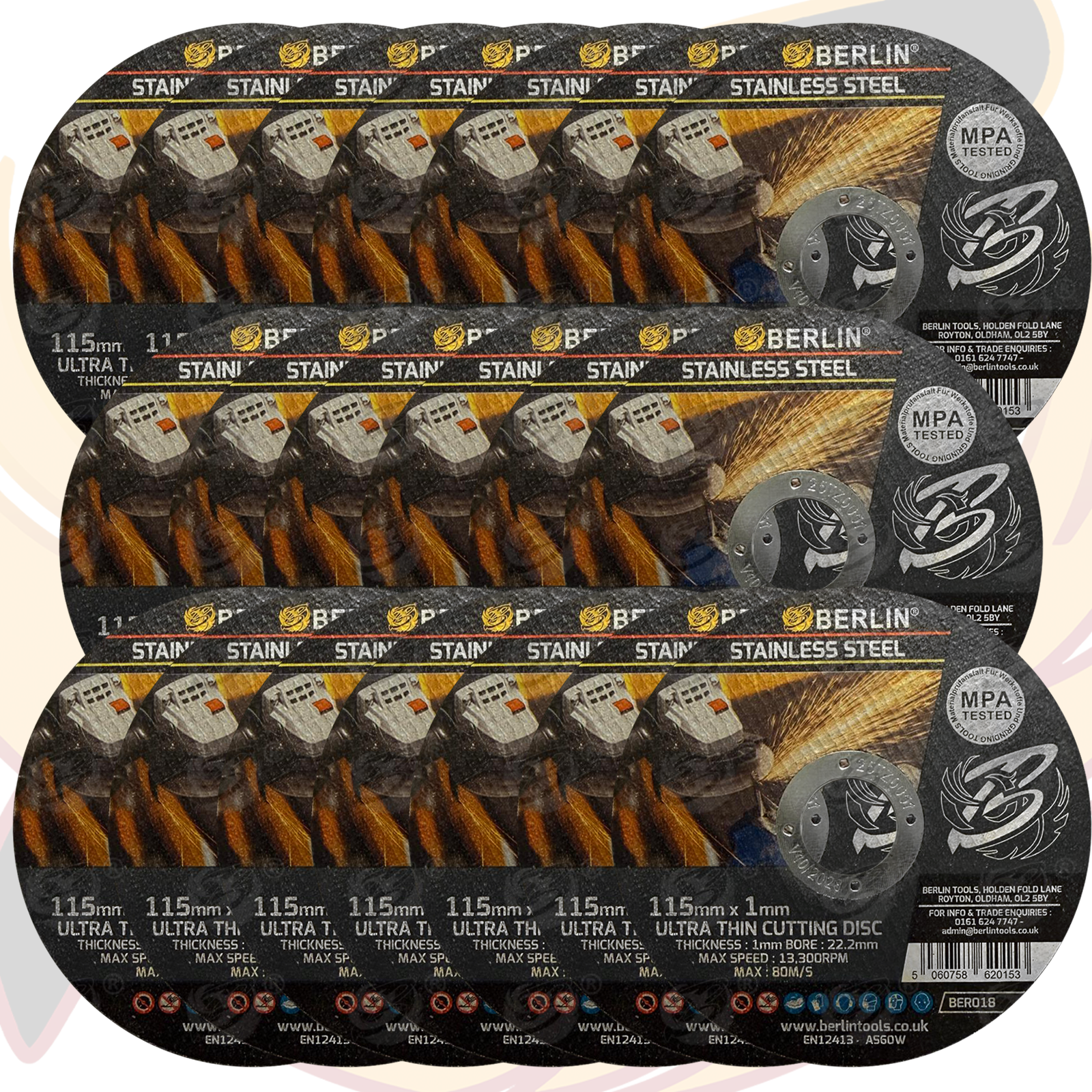 Berlin Tools 1mm Cutting Discs