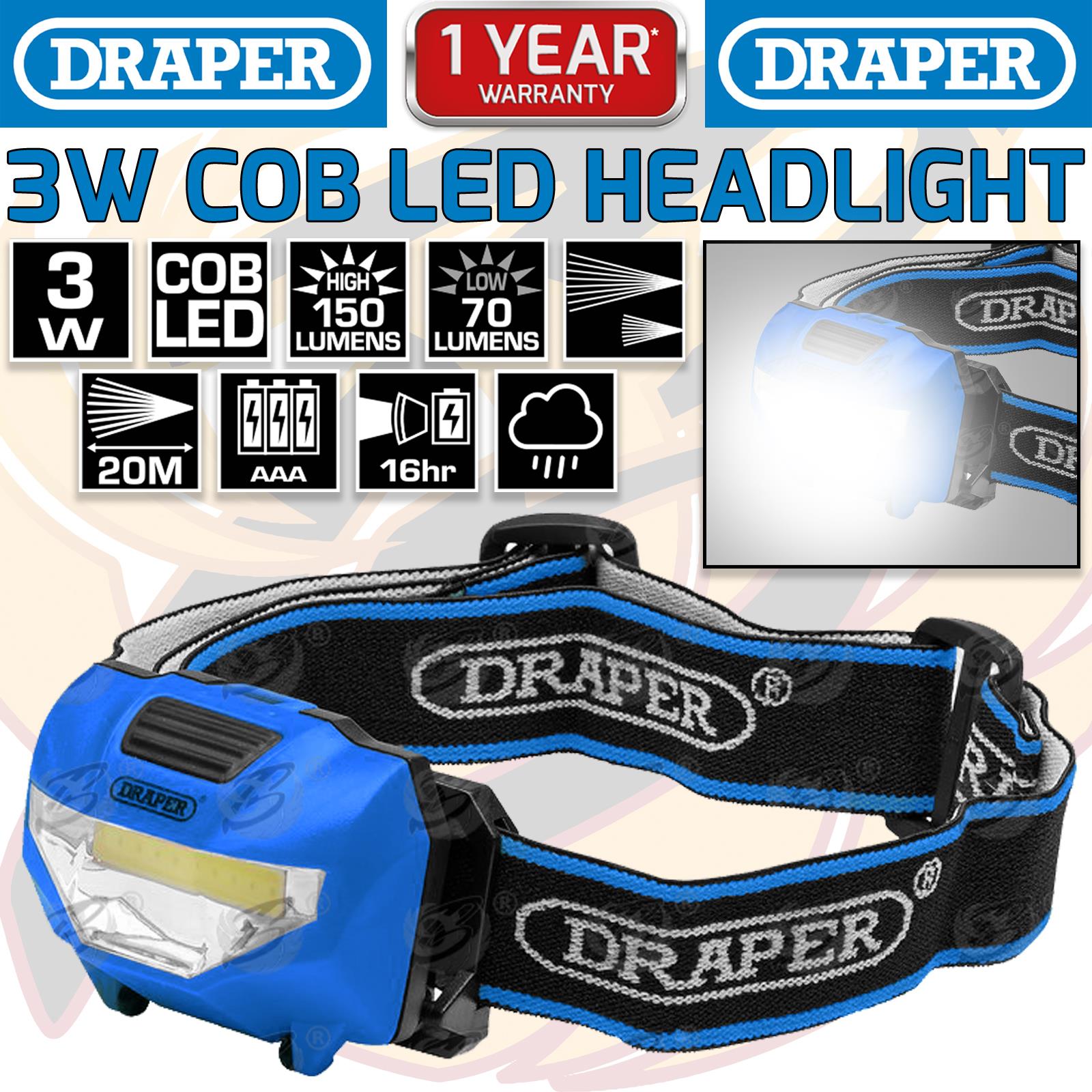 Draper Cob Led Headlight ( B ) ( 90072 ( B ) )