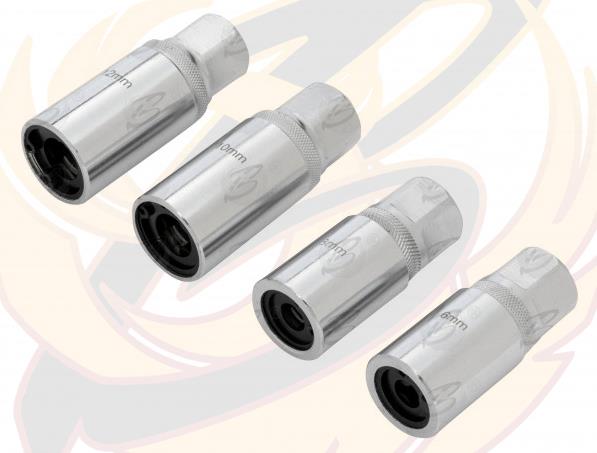 BLUESPOT 4PCS 1/2" DRIVE ROLLER TYPE STUD EXTRACTORS 6MM - 12MM