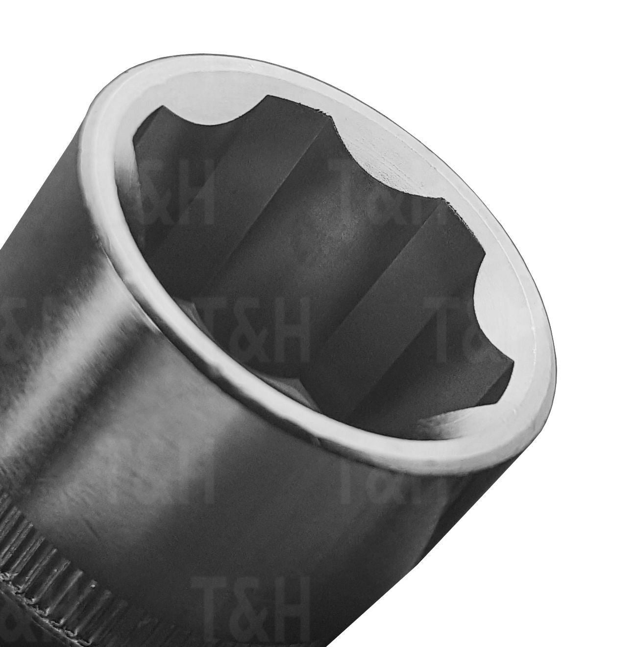 US PRO 22PCS 1/4" & 3/8" DRIVE SUPER LOCK SOCKETS 6MM - 19MM