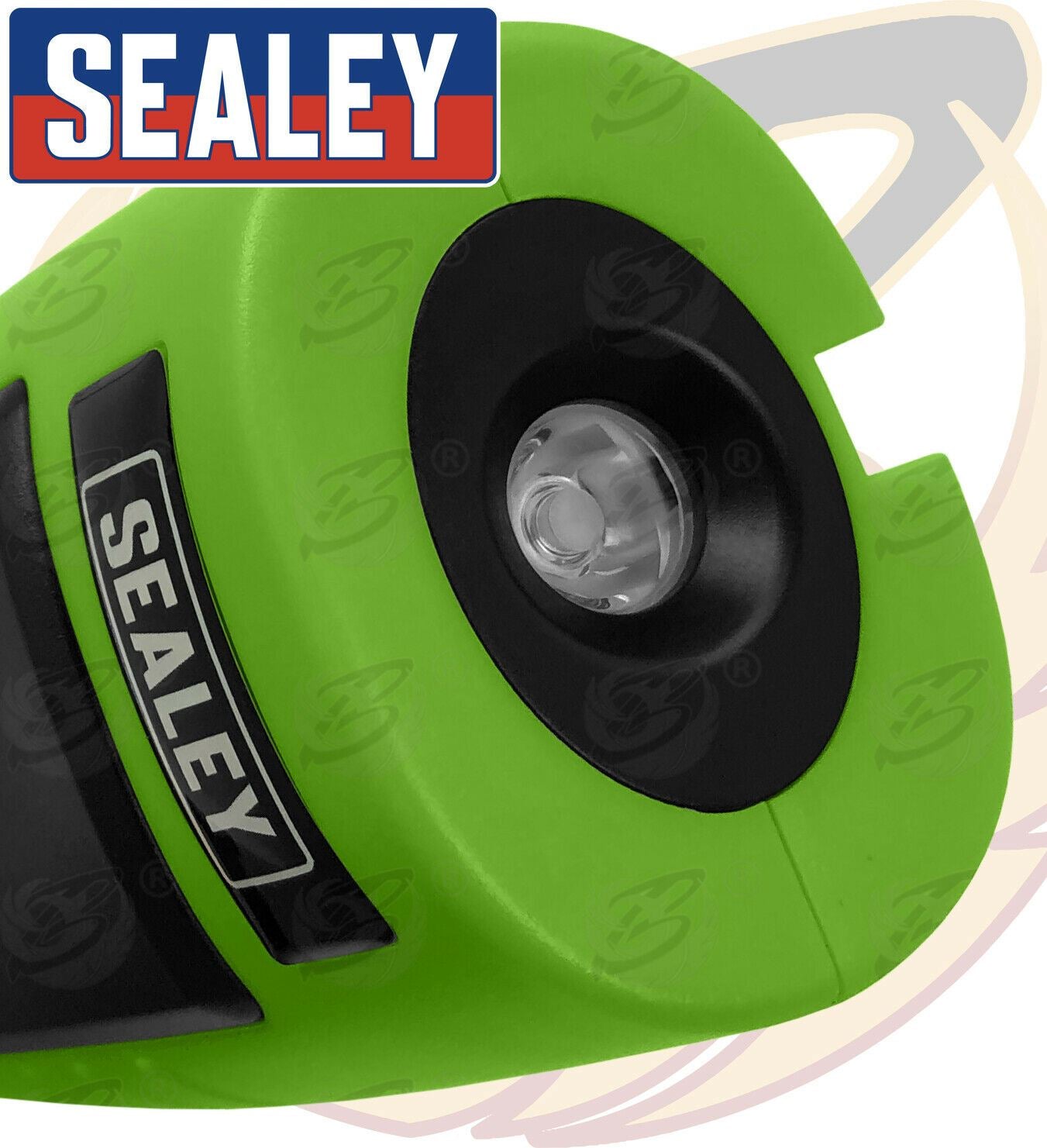 SEALEY RECHARGEABLE SMD LED LI - ION WORK LIGHT ( GREEN )